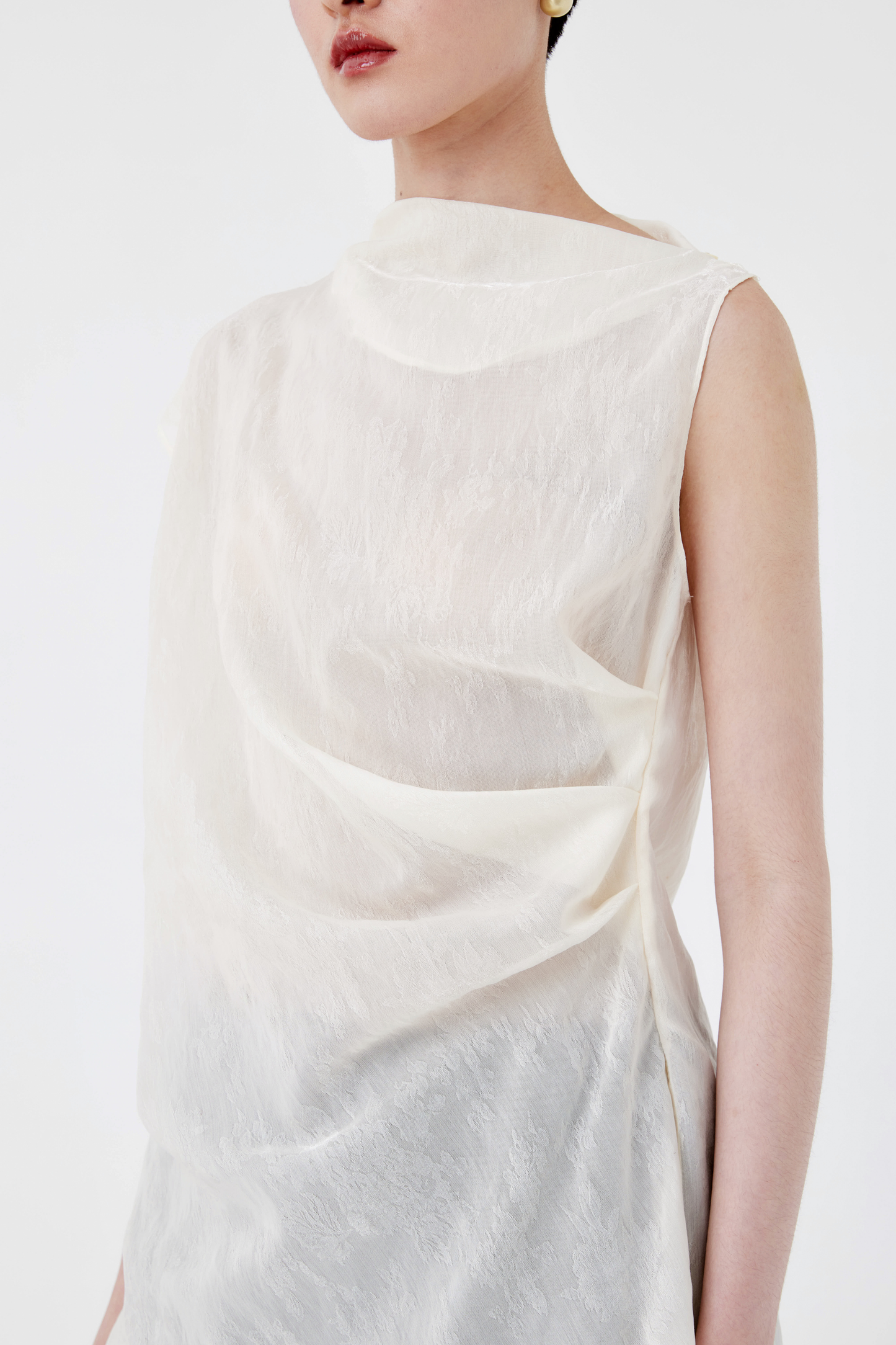 Nian Top - Ivory