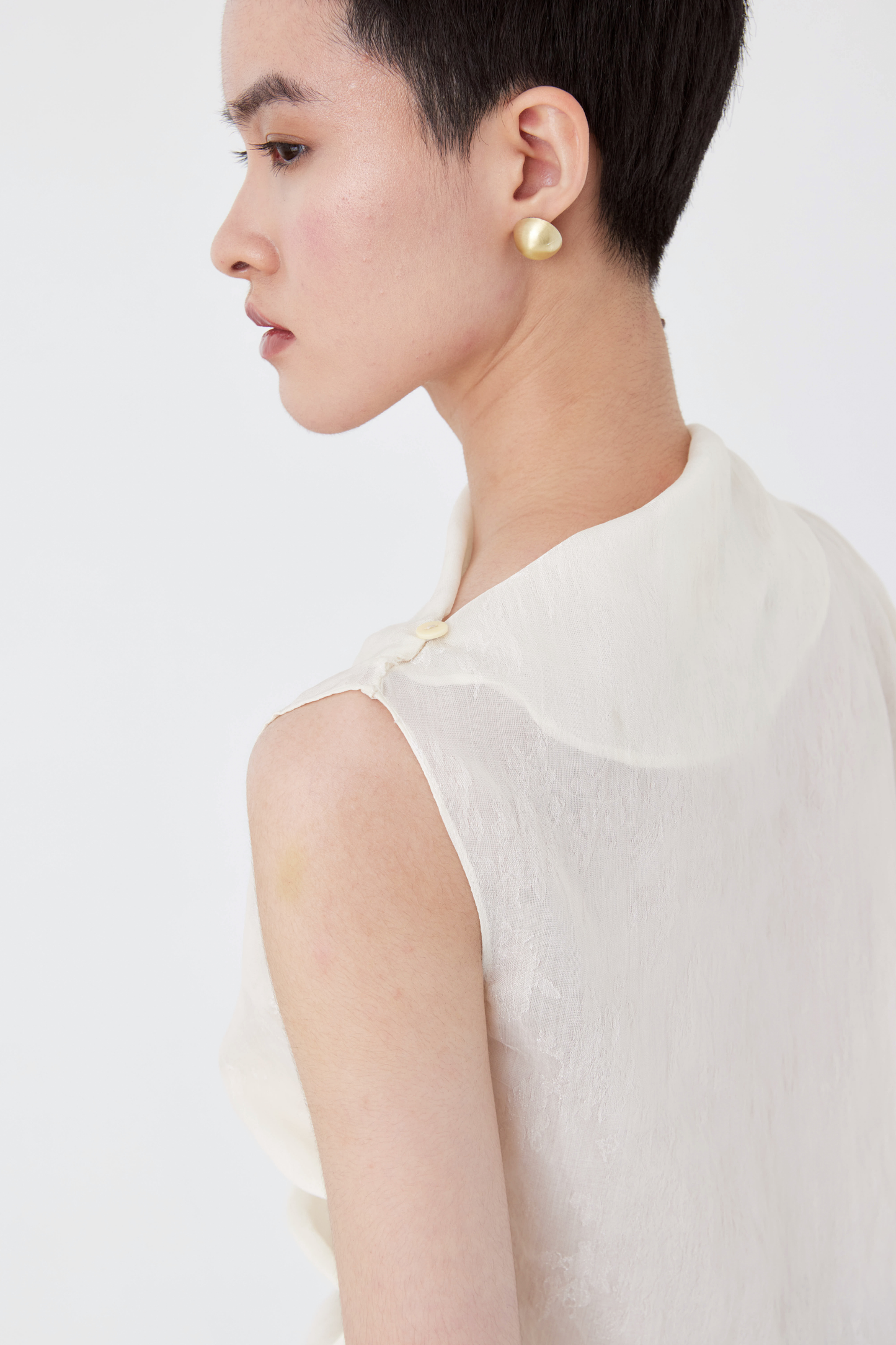 Nian Top - Ivory