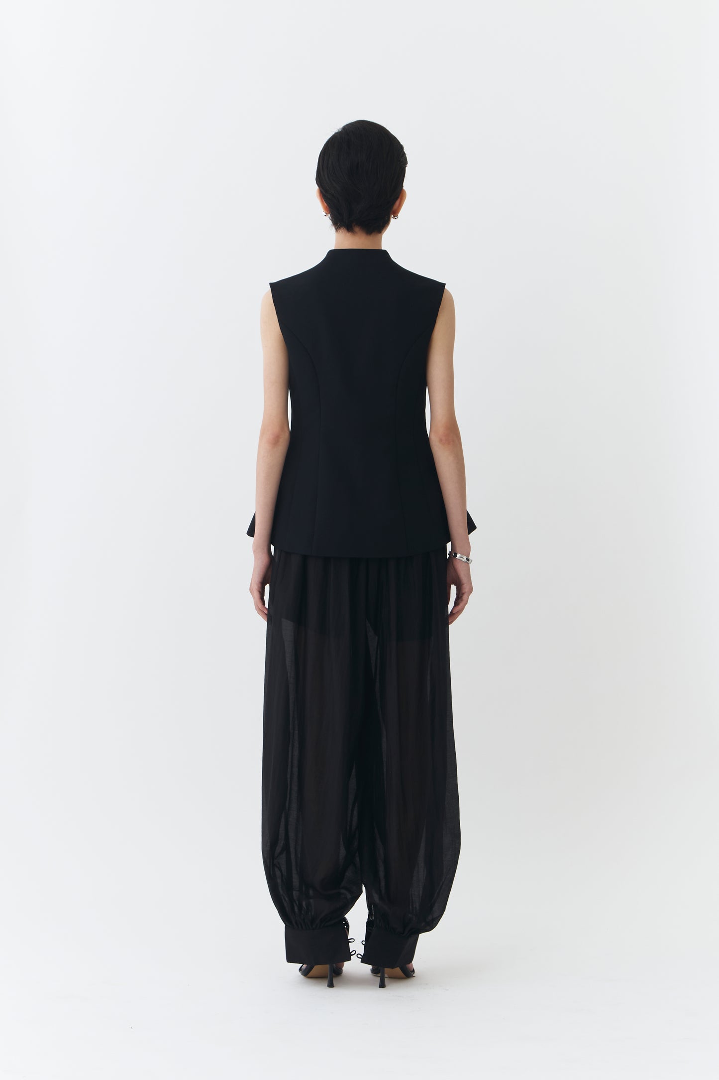 Pique Top - Black