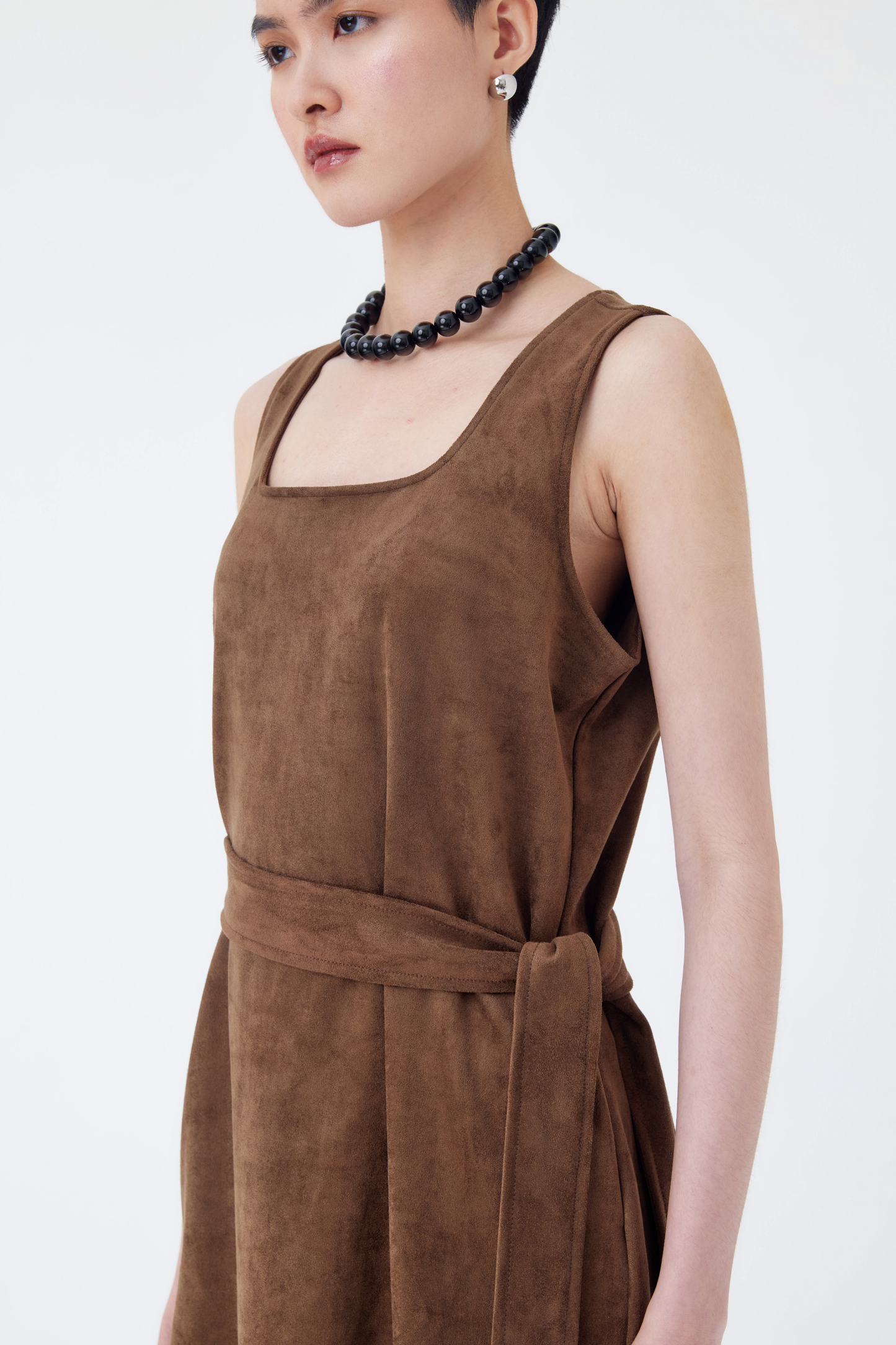 Prose Dress - Brown