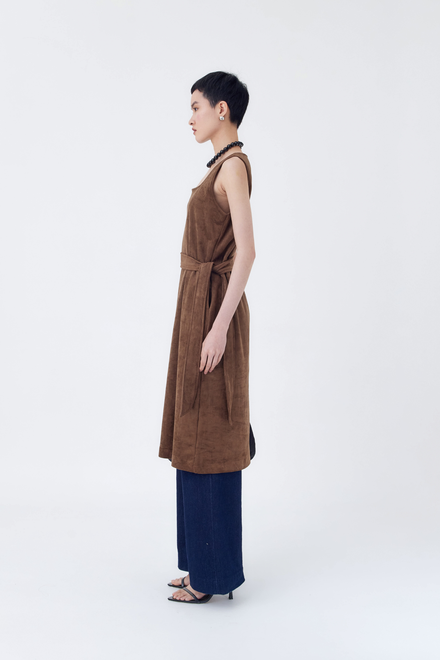 Prose Dress - Brown