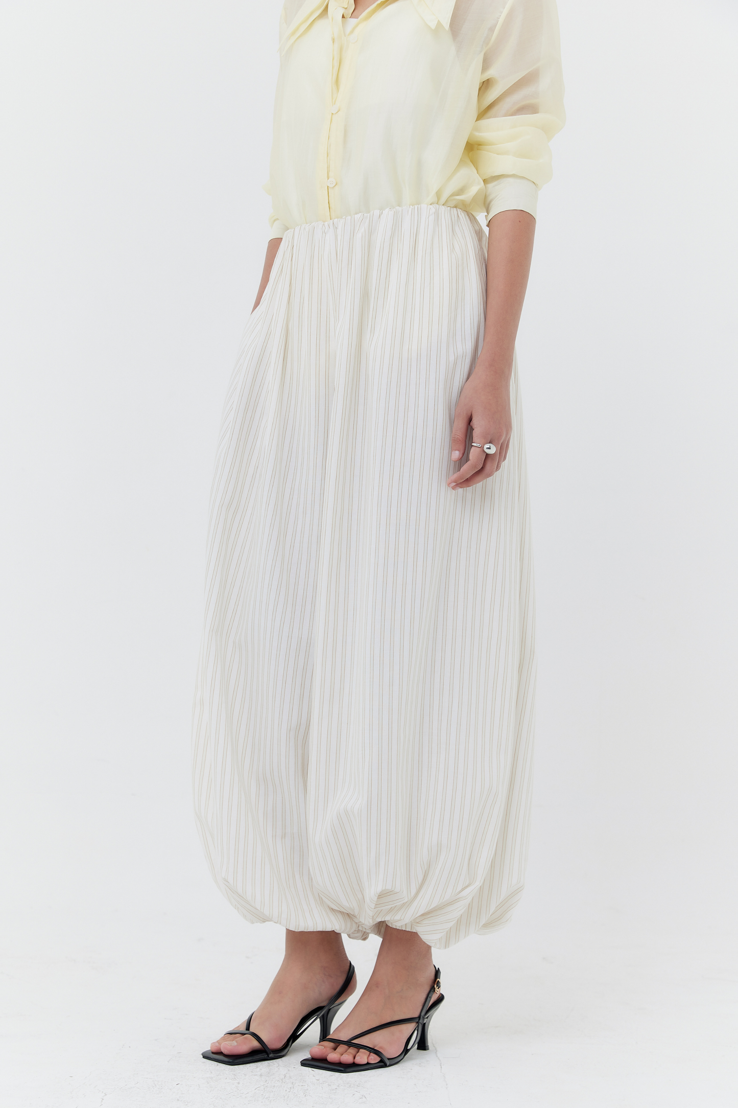 Regent Pants - Neutral Stripes