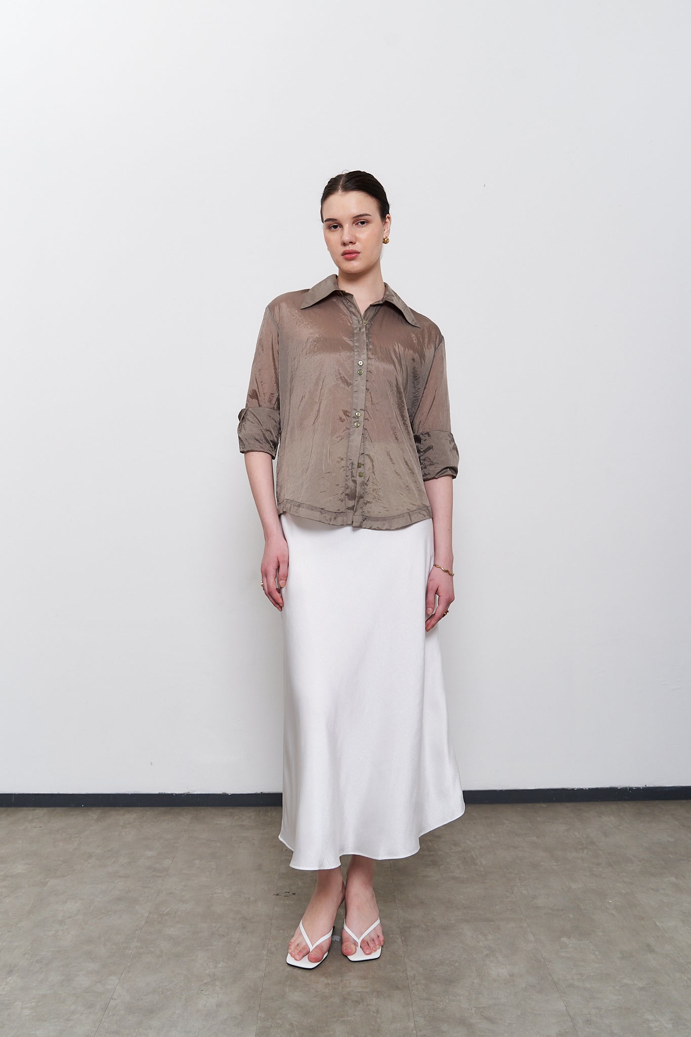 Selene Top - Olive
