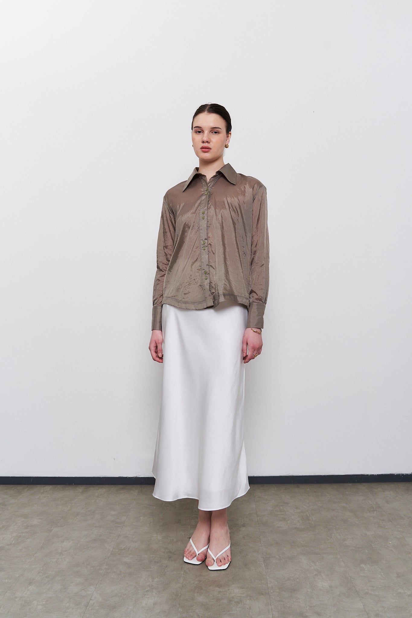 Selene Top - Olive