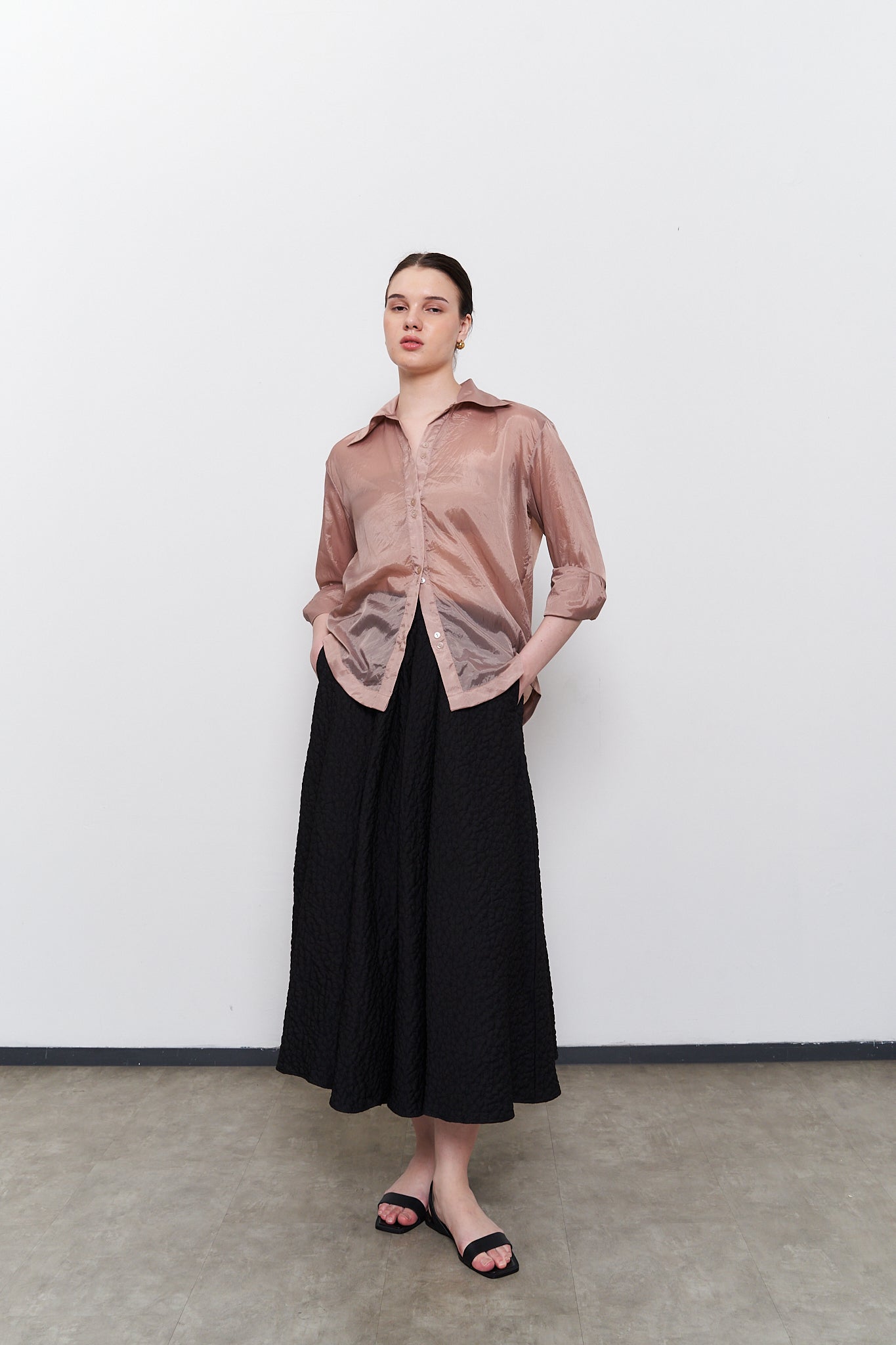 Selene Top - Taupe