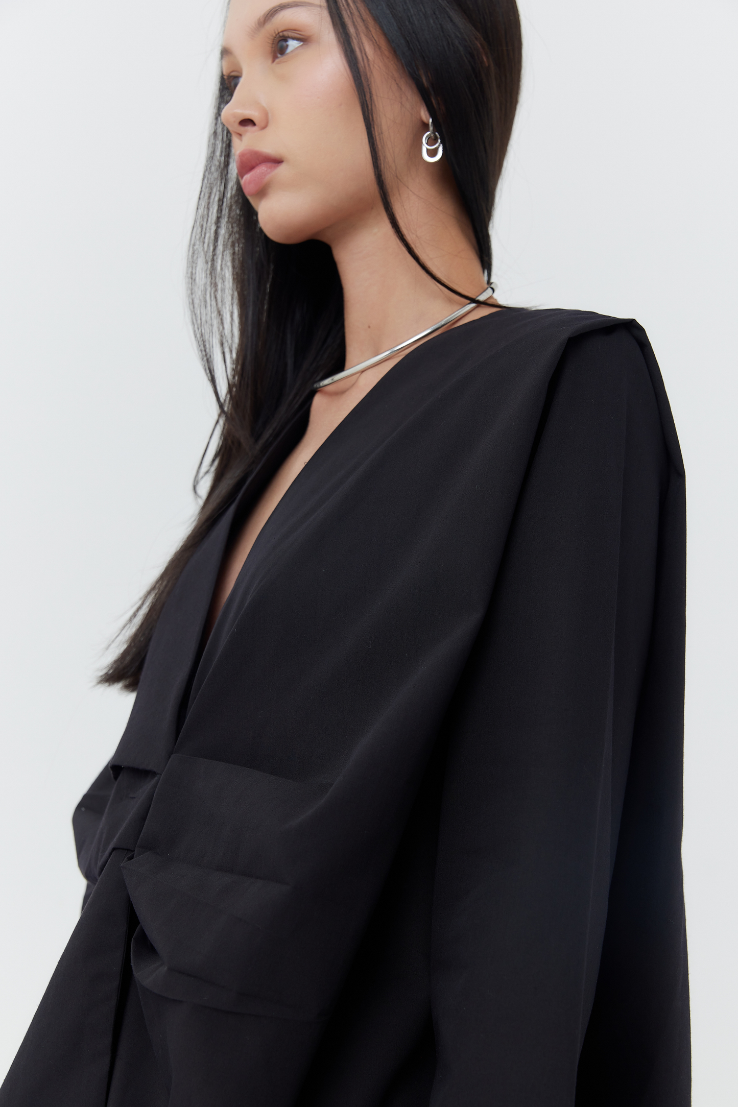 Siena Long Sleeves Top - Black