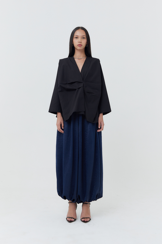 Siena Long Sleeves Top - Black