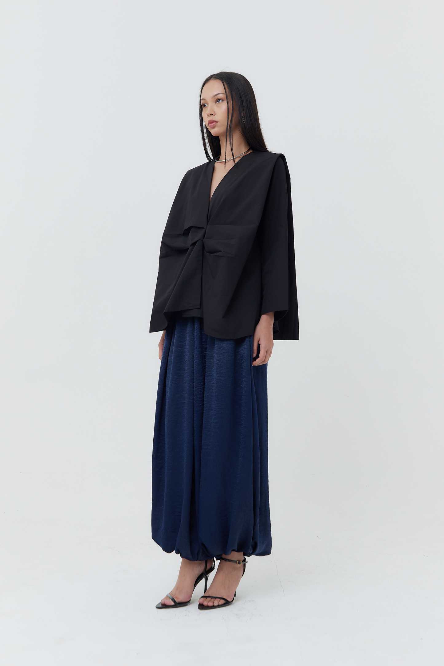 Siena Long Sleeves Top - Black