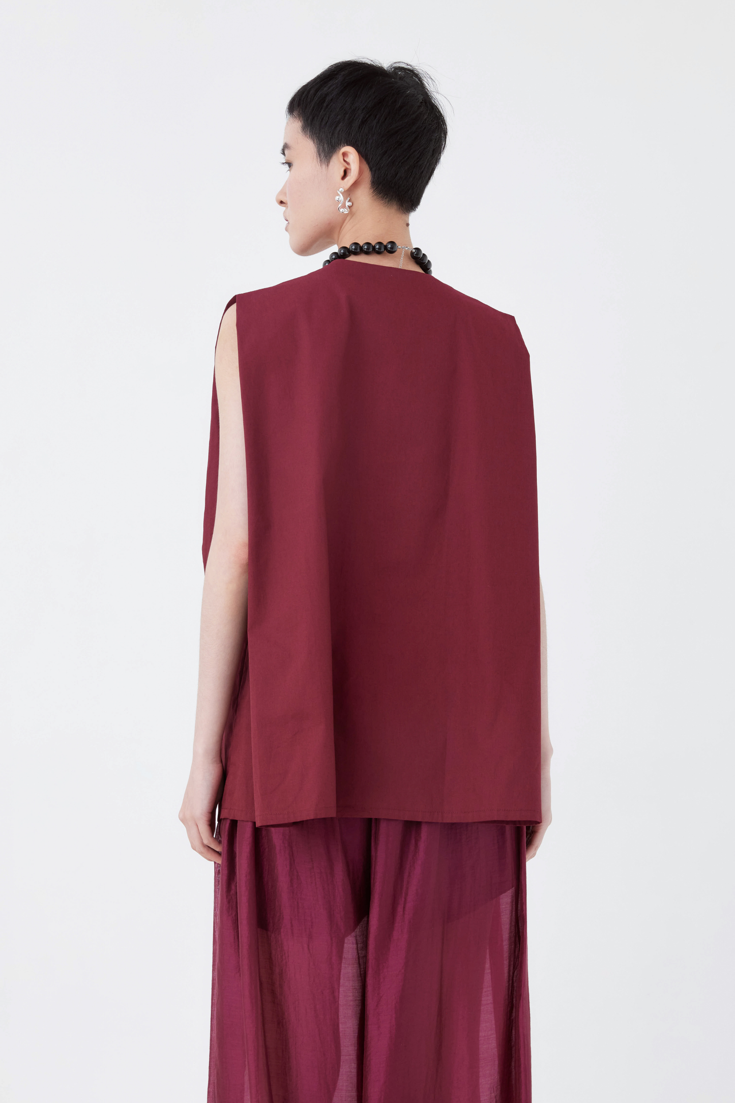 Siena Top - Maroon