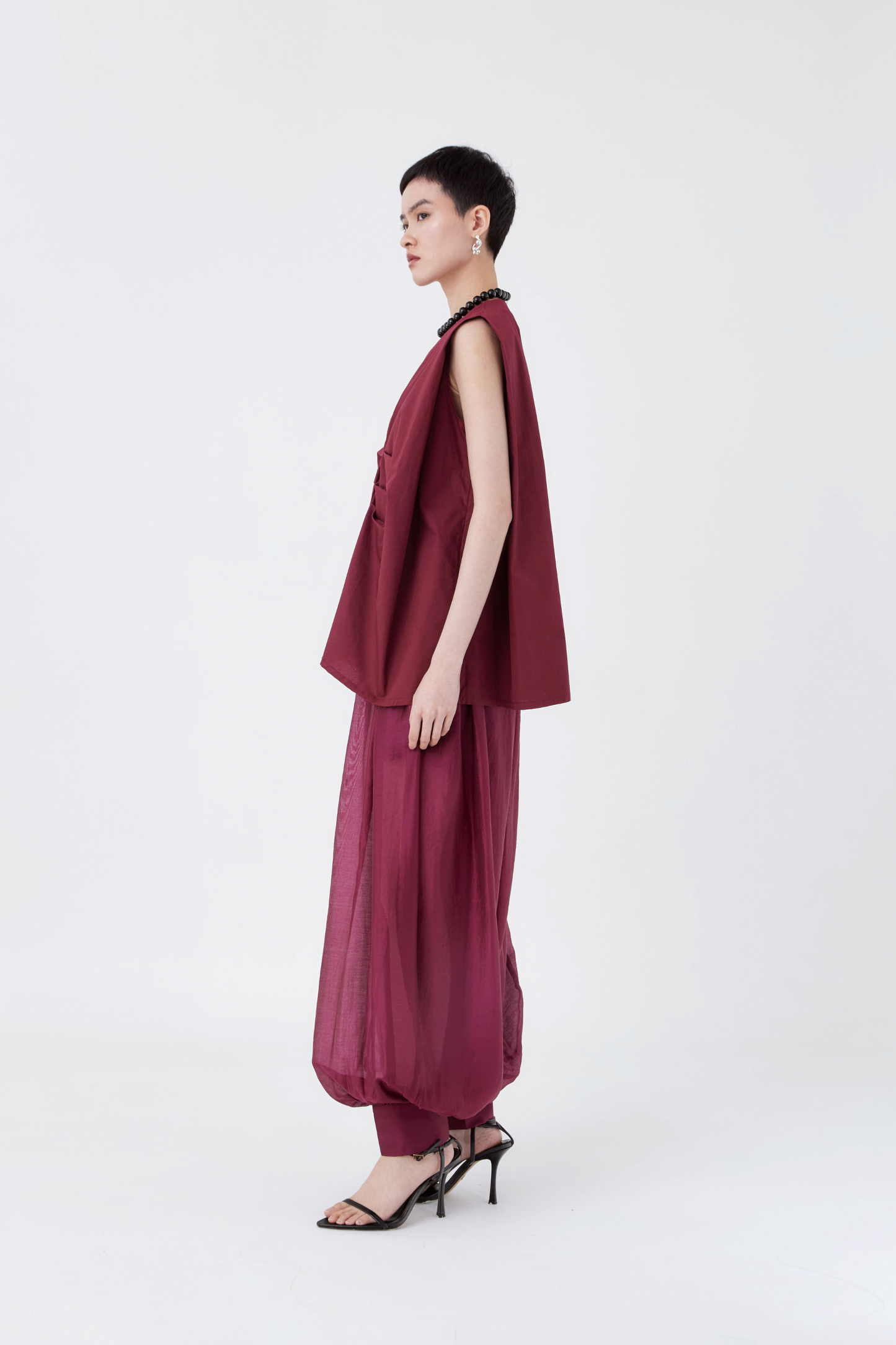 Siena Top - Maroon