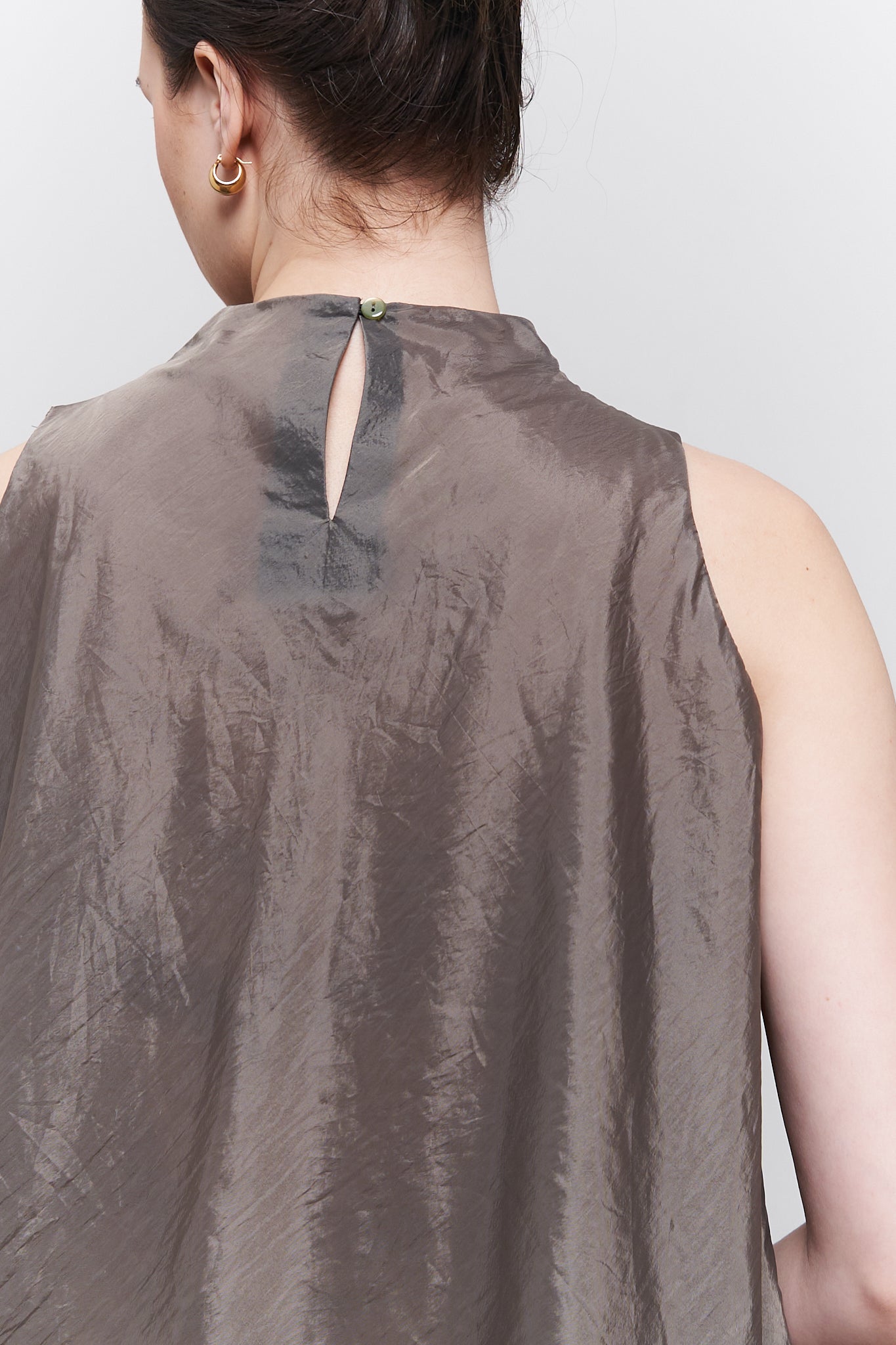 Sol Sheer Top - Olive