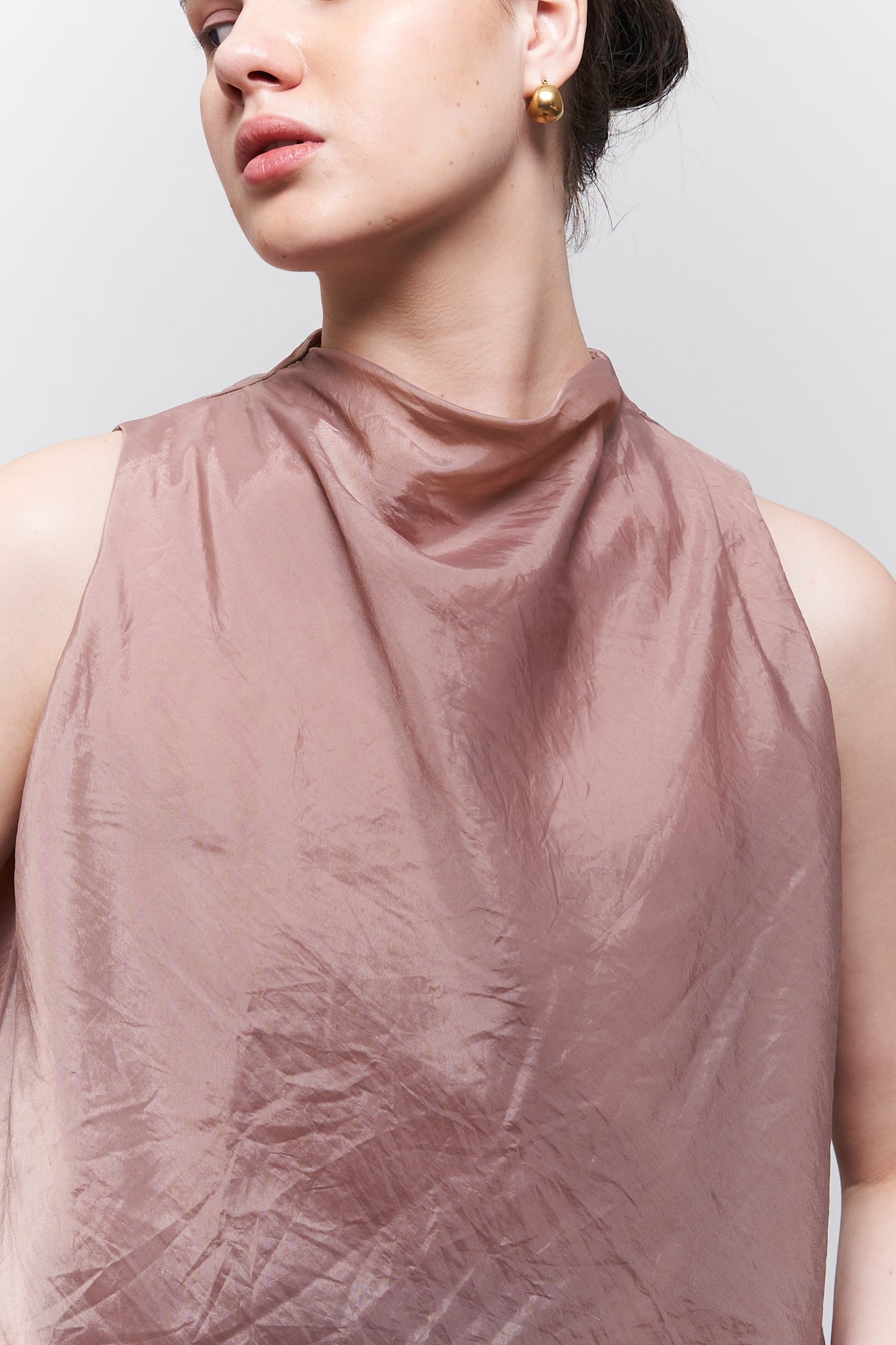 Sol Sheer Top - Taupe