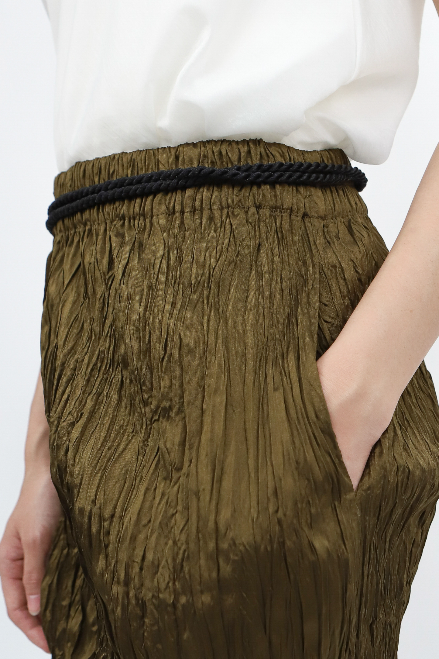 Thea Skirt - Dark Olive