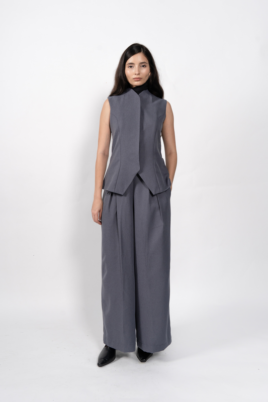 Vanka Vest - Dark Grey