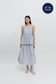 Celine Top - Grey Stripes
