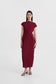 Luna Dress - Crimson Red