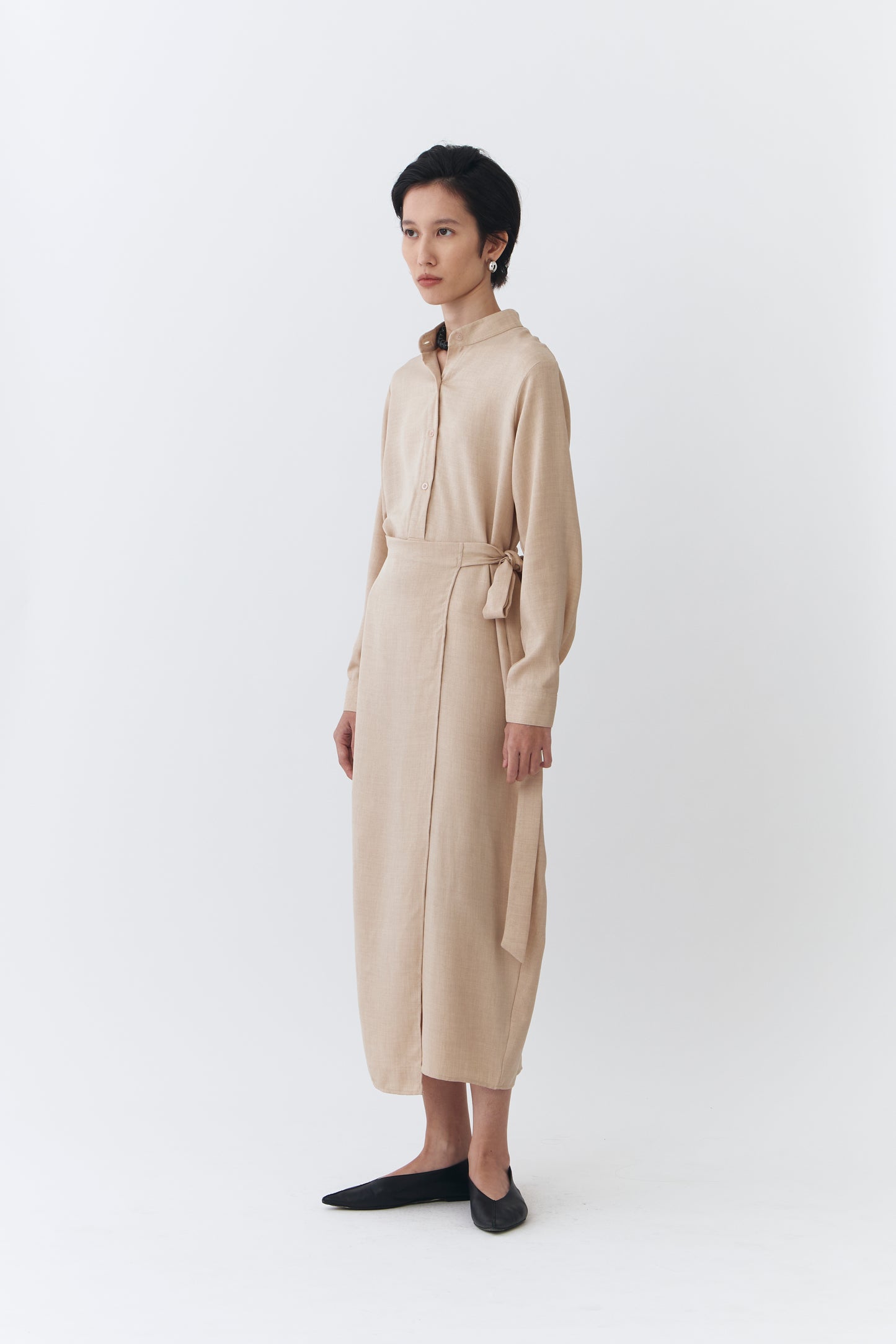 Sada Linen Dress - Cream