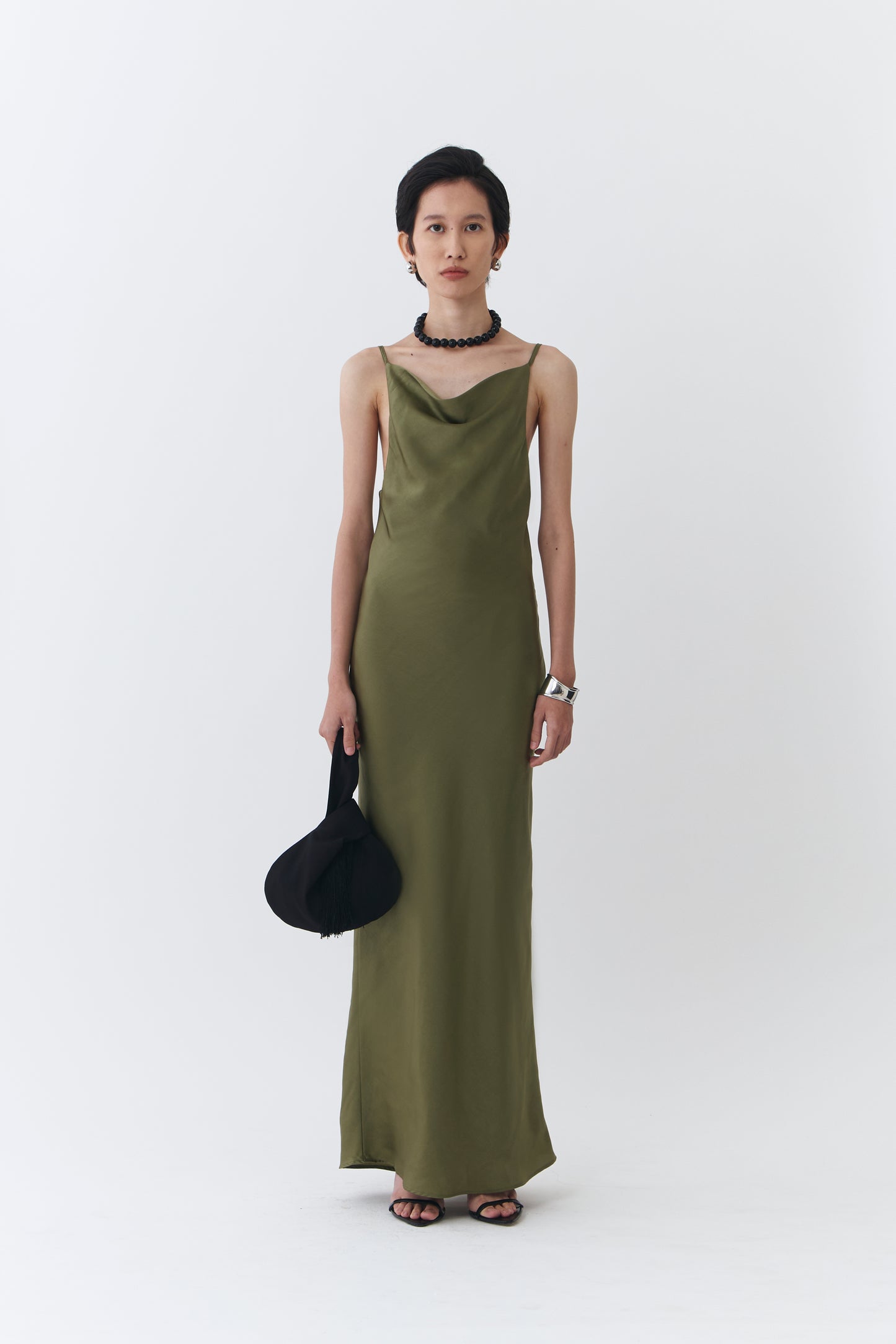 Goi Dress - Moss Green