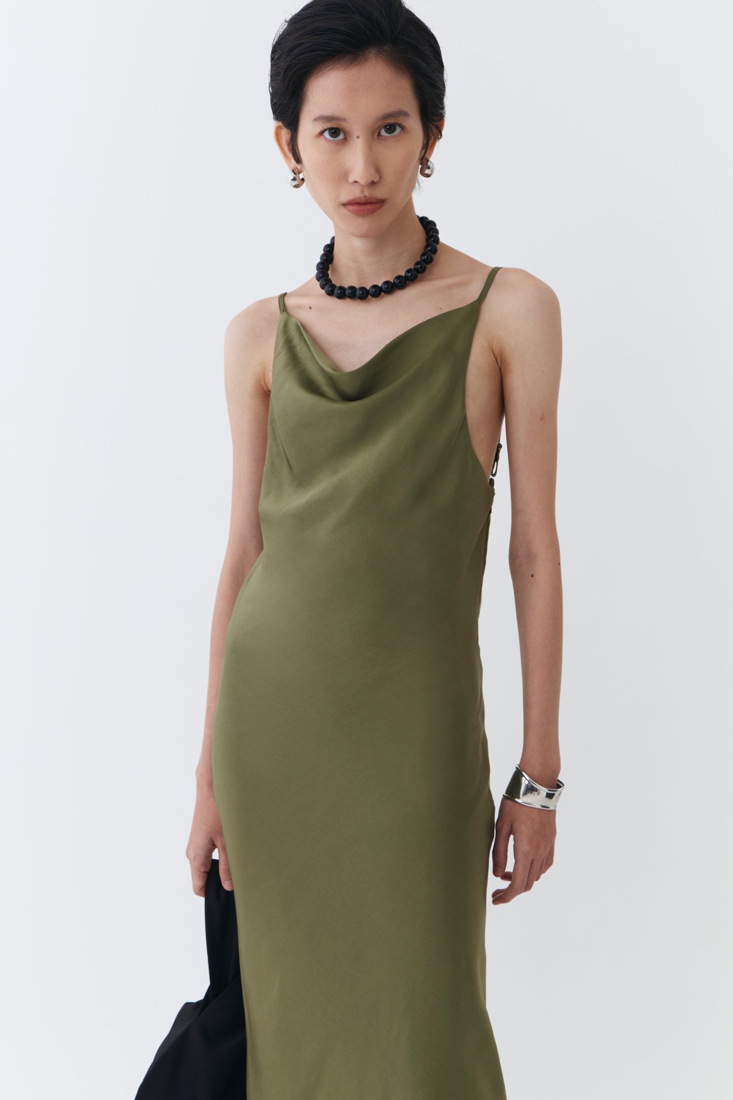 Goi Dress - Moss Green