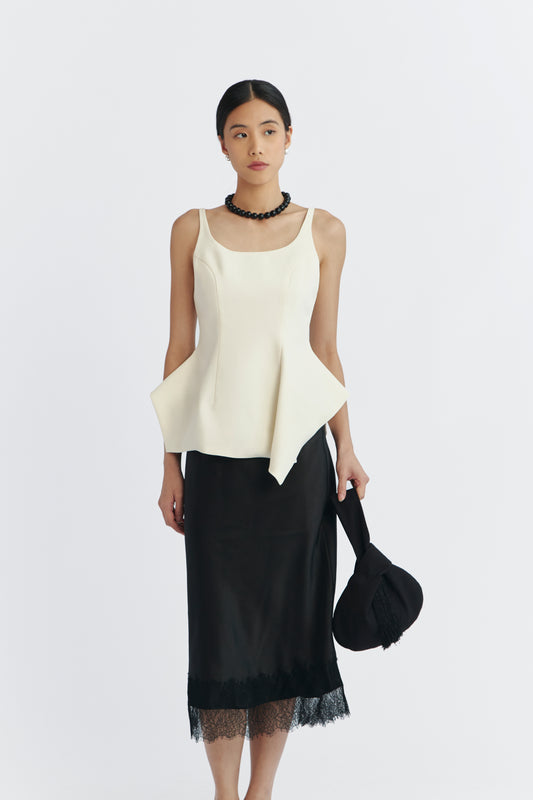 Ivette Top - Ivory