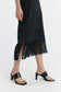 Fringe Skirt - Black