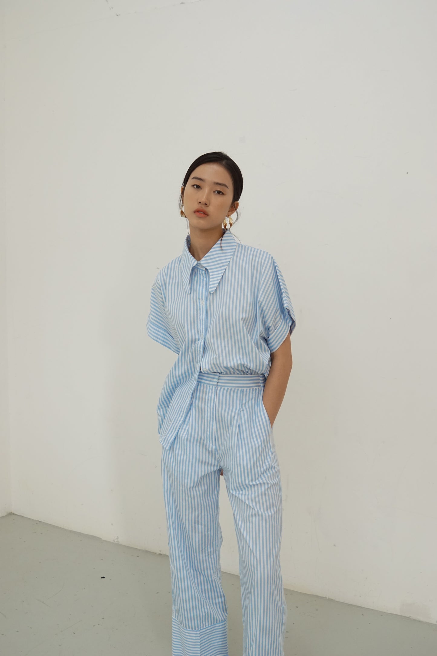 Flint Shirt - Blue Stripes