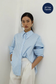 Millie Shirt - Blue Stripes