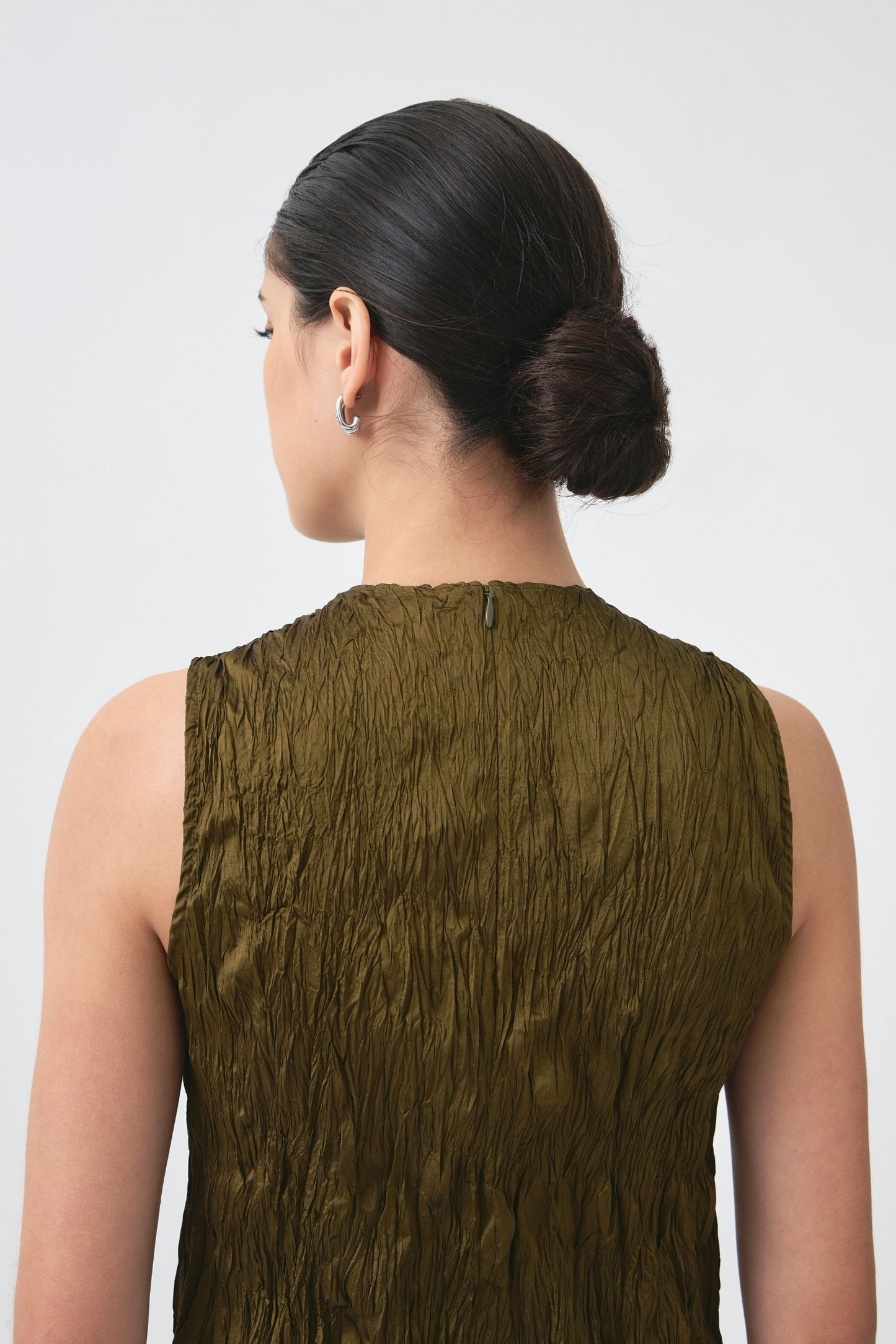 Cecille Dress - Dark Olive
