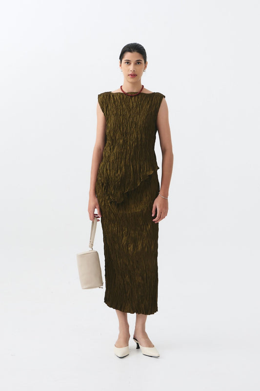 Bianca Top - Dark Olive