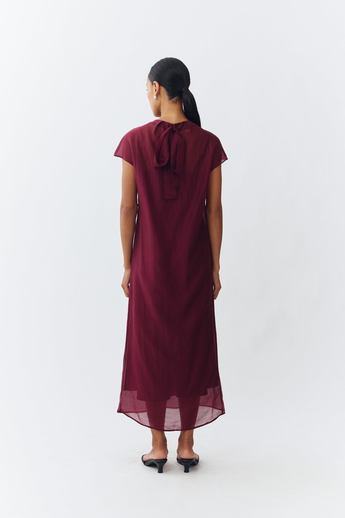 Oryn Dress - Wine