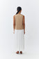 Scoop Neck Top - Tan