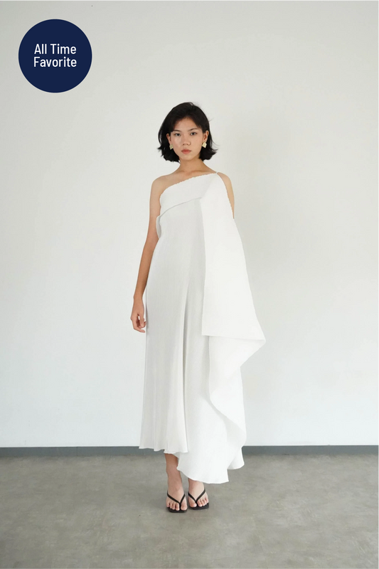 Gema Dress - Broken White