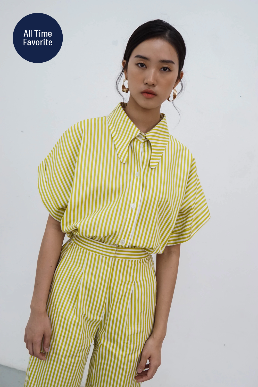 Flint Shirt - Yellow Stripes