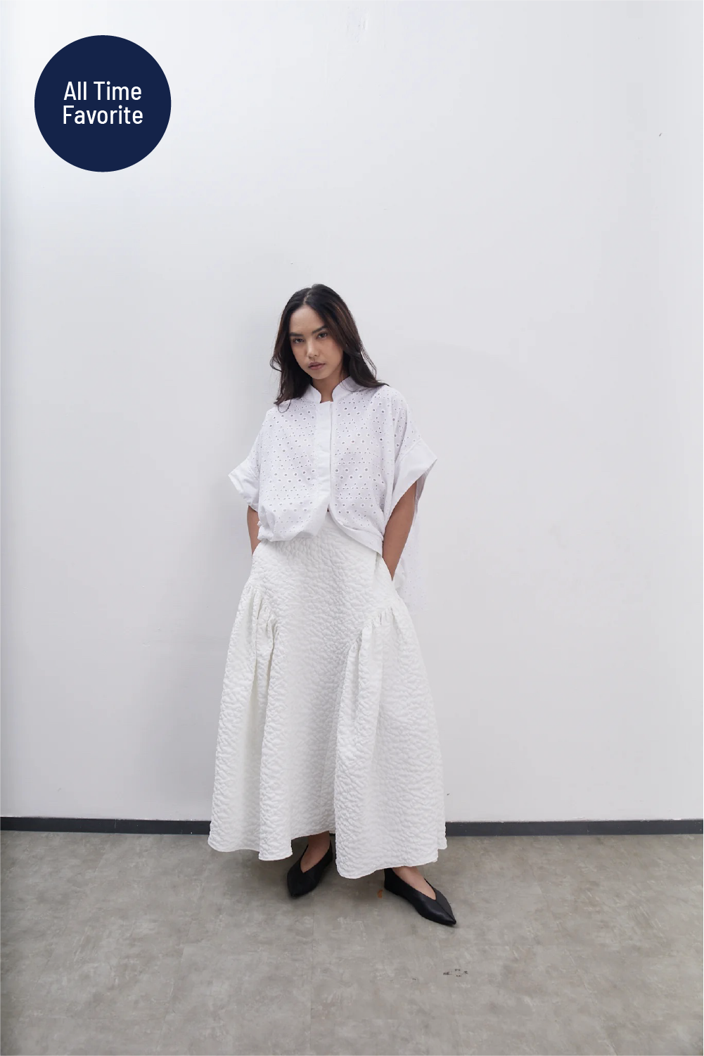 Sikha Skirt - White