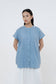 Kein Top - Blue Stripes