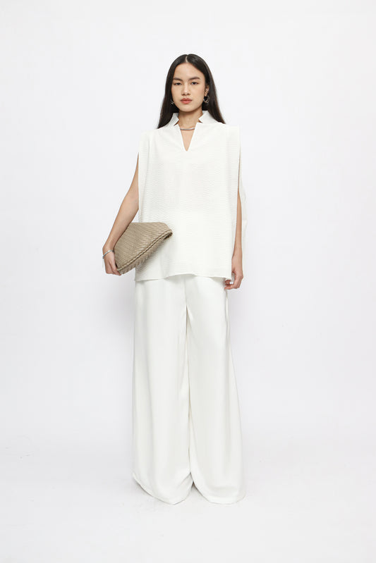Camille Top - Broken White