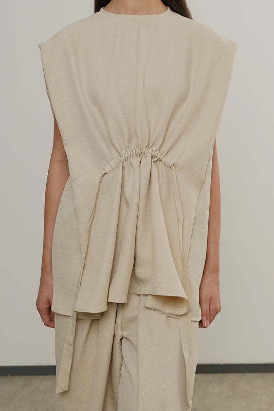 Malvi Top - Beige