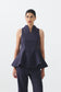 Letia Top - Stone Blue