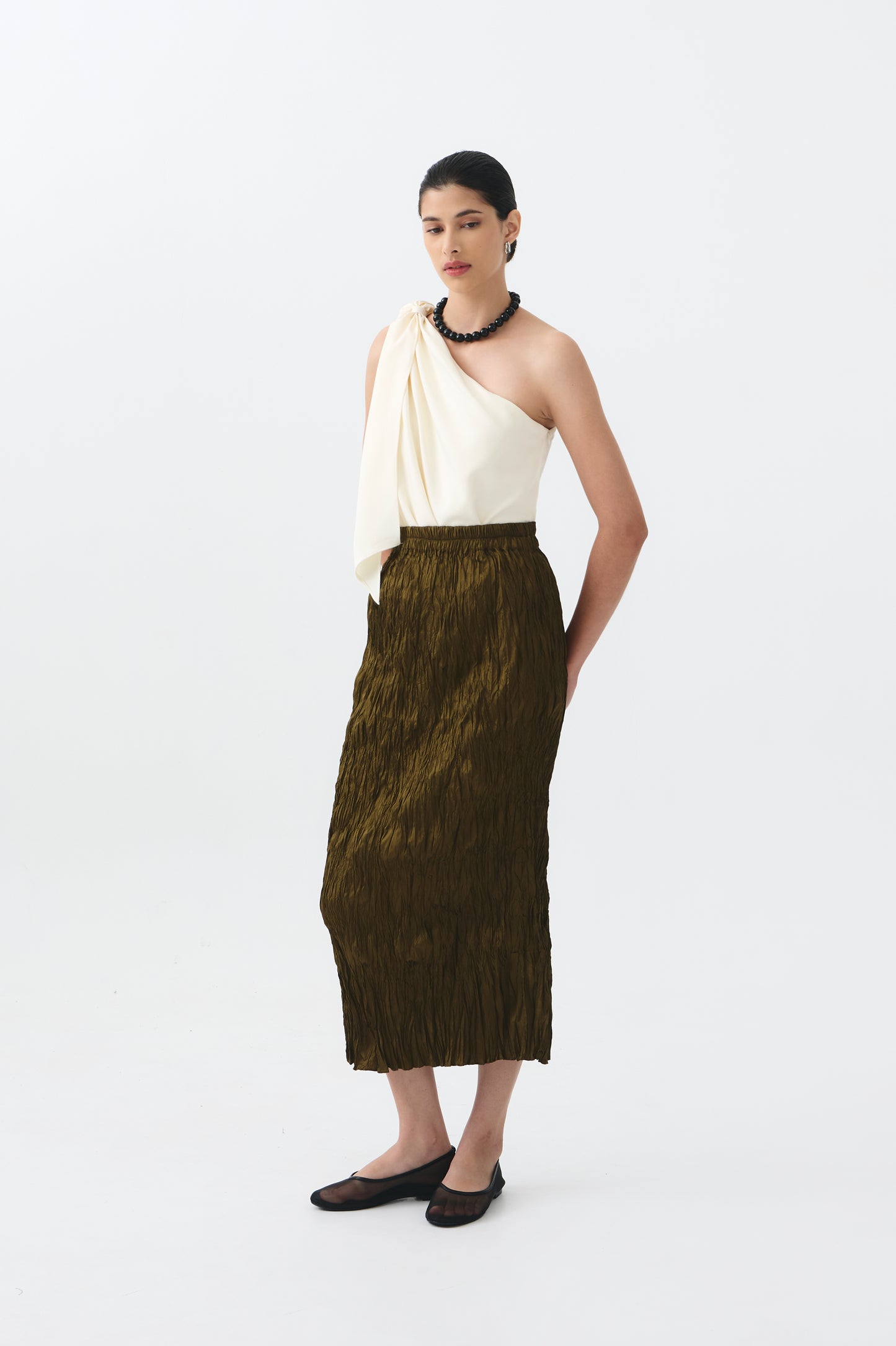 Thea Skirt - Dark Olive