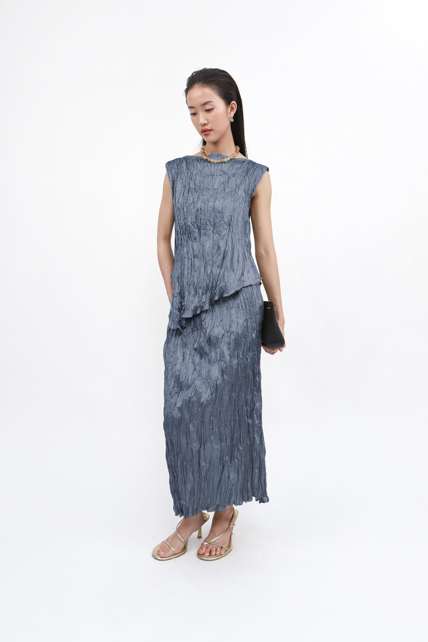 Bianca Top - Steel Blue
