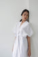 Giko Textured Dress - White