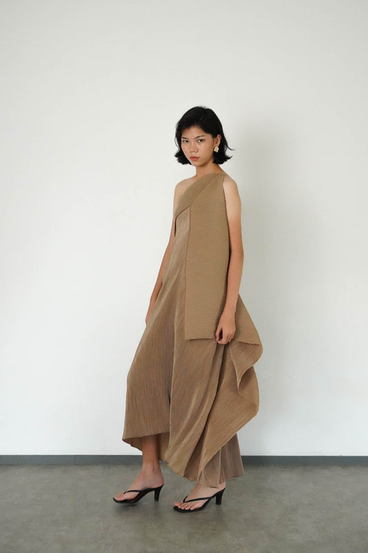 Gema Dress - Tan