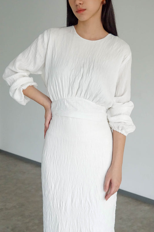 Lyo Dress - Broken White