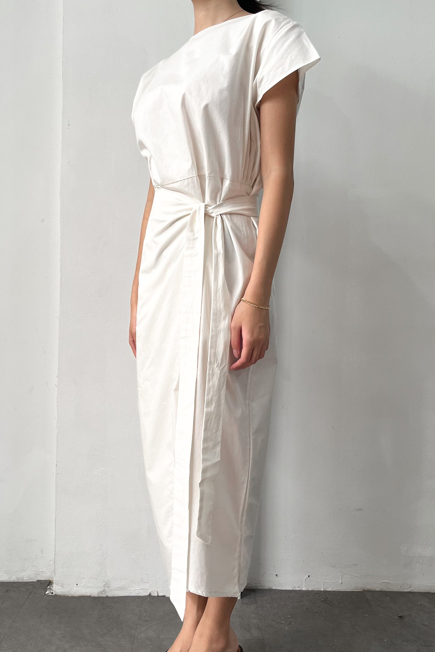 Akina Dress - Broken White