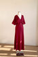 Lily Dress -  Maroon