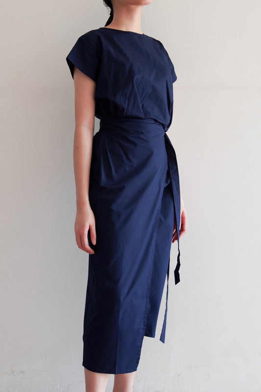 Akina Dress - Navy